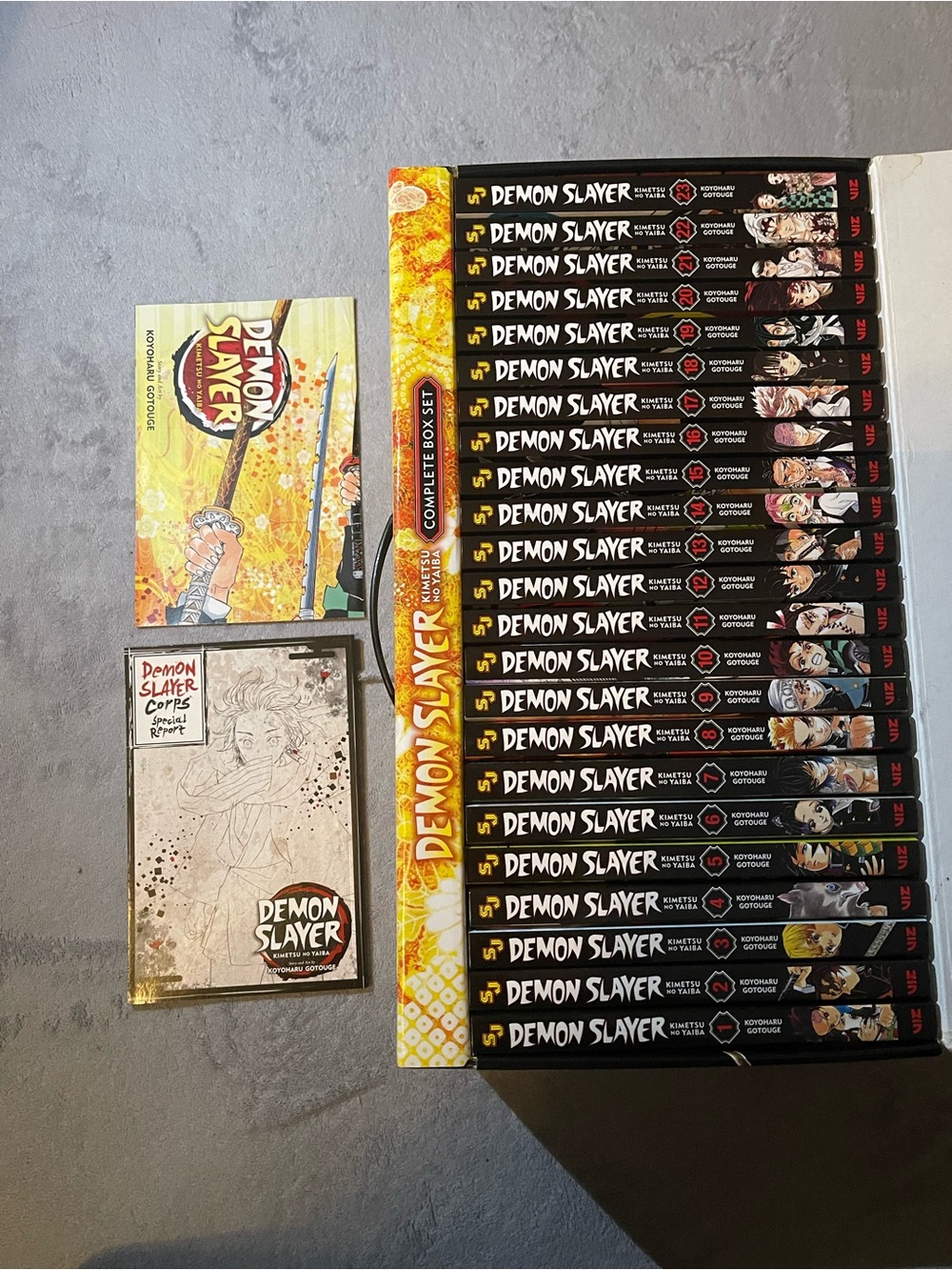 Demon Slayer: Kimetsu no Yaiba Complete Box Set Volumes 1-23